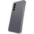 Silver Carbon Fiber Specialty Texture Material Galaxy S24 Plus Clear Case